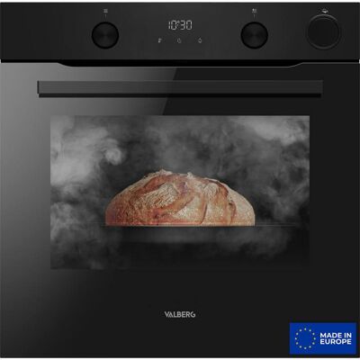 Horno Integrable 77L, Pirolítico, con función Vapor, VALBERG MFO 77 PK CDTR 373P Horno Integrable 77L, Pirolítico, con función Vapor, VALBERG MFO 77 PK CDTR 373P