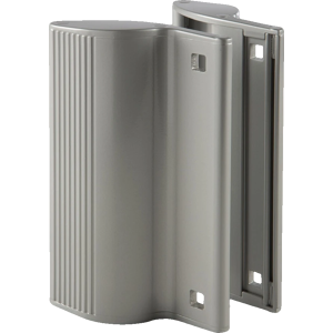 Locinox – tirador de aluminio para puerta y portón, plateado, pintado en polvo Locinox – tirador de aluminio para puerta y portón, plateado, pintado en polvo