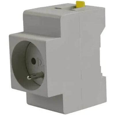 Pawbol Enchufe con puesta a tierra para riel DIN - Zásuvka eléctrica Pawbol Enchufe con puesta a tierra para riel DIN - Zásuvka eléctrica