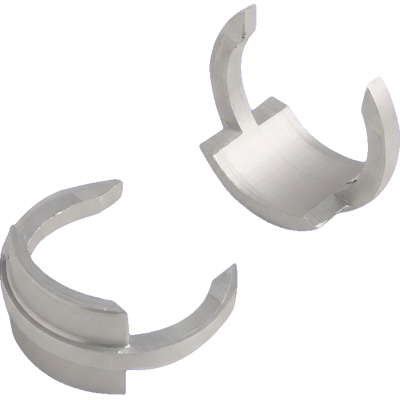 Kozza conector de barandilla para pasamanos redondo Ø 40 mm – 180° para cristal 16–21,52 mm Kozza conector de barandilla para pasamanos redondo Ø 40 mm – 180° para cristal 16–21,52 mm