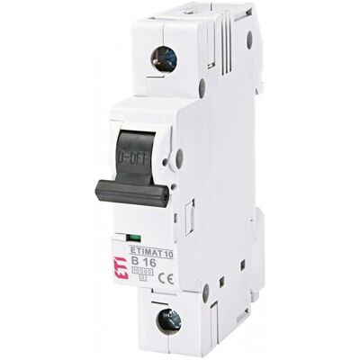 ETI Interruptor Automático - 16A 1P 10kA ETI Interruptor Automático - 16A 1P 10kA