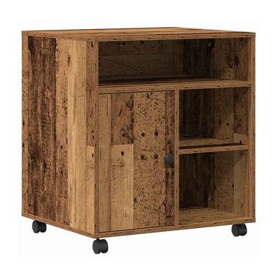 Soporte Para Impresora Madera Vieja 60 X 50 X 67 Cm Vidaxl Soporte Para Impresora Madera Vieja 60 X 50 X 67 Cm Vidaxl