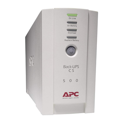 APC Back-UPS BK500EI 0,5kVA, 300W, 4 enchufes - UPS APC Back-UPS BK500EI 0,5kVA, 300W, 4 enchufes - UPS