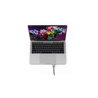 Candado de cable Compulocks MBALDG04KL Plata - Cerradura segura para MacBook Candado de cable Compulocks MBALDG04KL Plata - Cerradura segura para MacBook