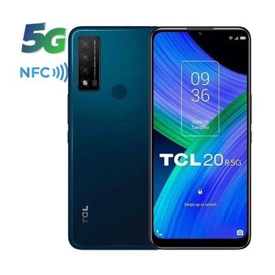 Smartphone Tcl 20r 4gb/ 64gb/ 6.52'/ 5g/ Azul Lazurita Smartphone Tcl 20r 4gb/ 64gb/ 6.52'/ 5g/ Azul Lazurita
