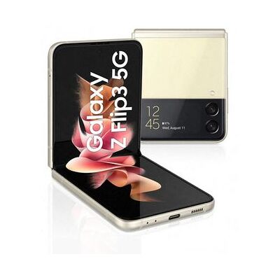 Samsung Galaxy Z Flip3 5g 17 Cm (6.7") Sim Única Android 11 Usb Tipo C 8 Gb 128 Gb 3300 Mah Crema De Color Samsung Galaxy Z Flip3 5g 17 Cm (6.7") Sim Única Android 11 Usb Tipo C 8 Gb 128 Gb 3300 Mah Crema De Color