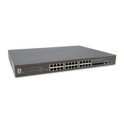 Level One Gtp-2871, Conmutador Gigabit Poe Administrado L3 Lite De 28 Puertos, 4 X 10g Sfp+, Poe 802.3af/at, Salidas Poe De 24 Puertos Level One Gtp-2871, Conmutador Gigabit Poe Administrado L3 Lite De 28 Puertos, 4 X 10g Sfp+, Poe 802.3af/at, Salidas Poe De 24 Puertos