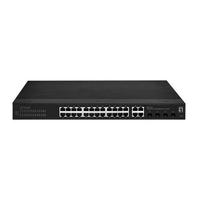 Level One Levelone Hilbert Conmutador Lite Inteligente Gigabit Industrial De 28 Puertos, 24x Gigabit Rj45, 4x Combo Sfp/rj45 Level One Levelone Hilbert Conmutador Lite Inteligente Gigabit Industrial De 28 Puertos, 24x Gigabit Rj45, 4x Combo Sfp/rj45