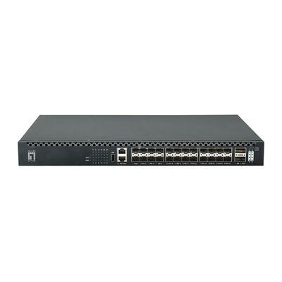 Level One Levelone Xqs-3126 Conmutador De Fibra Tor Gestionado L3 De 26 Puertos, 24x 1/10gbe Sfp+, 2x 40/100gbe Qsfp28 Level One Levelone Xqs-3126 Conmutador De Fibra Tor Gestionado L3 De 26 Puertos, 24x 1/10gbe Sfp+, 2x 40/100gbe Qsfp28