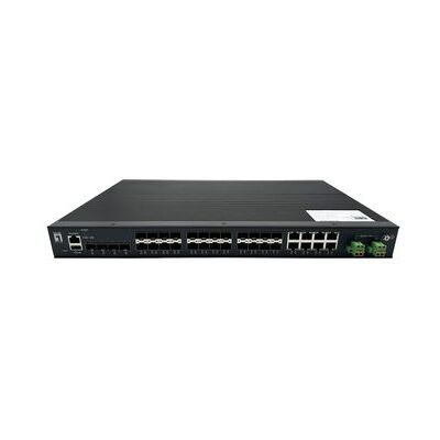 Level One Levelone Igu-2872 Switch Industrial De Fibra Gigabit Gestionado L2 Plus De 28 Puertos Level One Levelone Igu-2872 Switch Industrial De Fibra Gigabit Gestionado L2 Plus De 28 Puertos