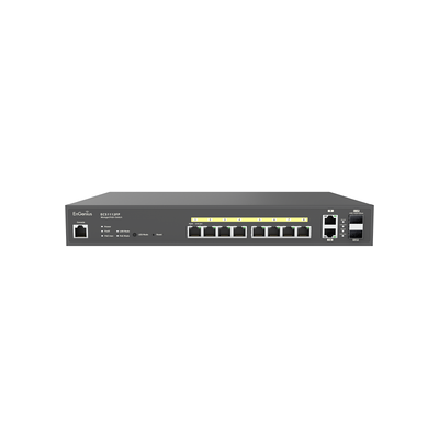 Switch Engenius 8p Gigabite Full Poe 130w +2spf Switch Engenius 8p Gigabite Full Poe 130w +2spf