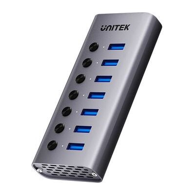 Unitek Hub USB 3.0 de 7 Puertos y Estación Docking Unitek Hub USB 3.0 de 7 Puertos y Estación Docking