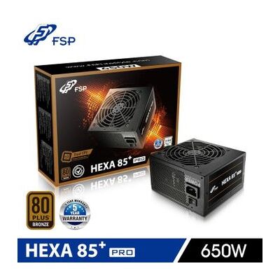 Fuente De Alimentacion Para Pc Fsp Hexa Pro 650w 80+ Bronze Fuente De Alimentacion Para Pc Fsp Hexa Pro 650w 80+ Bronze
