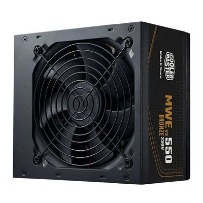 Fuente De Alimentación Cooler Master Mwe Bronze 550 V3 230v, 550 W 24-pin Atx Atx Negro Fuente De Alimentación Cooler Master Mwe Bronze 550 V3 230v, 550 W 24-pin Atx Atx Negro