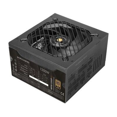 Mars Gaming Mpb1200psi Fuente Alimentación 1200w 80 Plus Gold 10 Años Garantía Negro Mars Gaming Mpb1200psi Fuente Alimentación 1200w 80 Plus Gold 10 Años Garantía Negro