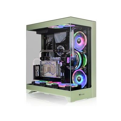 Caja Semi-torre Atx Thermaltake Cte E550 Tg Verde Caja Semi-torre Atx Thermaltake Cte E550 Tg Verde