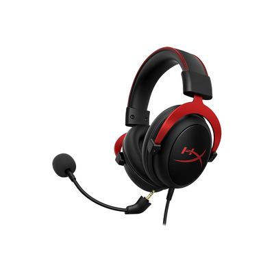 Generic Auscultadores Gaming Com Fio Hyperx Cloud Ii (over Ear - Multiplataforma - Noise Cancelling - Vermelho) Generic Auscultadores Gaming Com Fio Hyperx Cloud Ii (over Ear - Multiplataforma - Noise Cancelling - Vermelho)