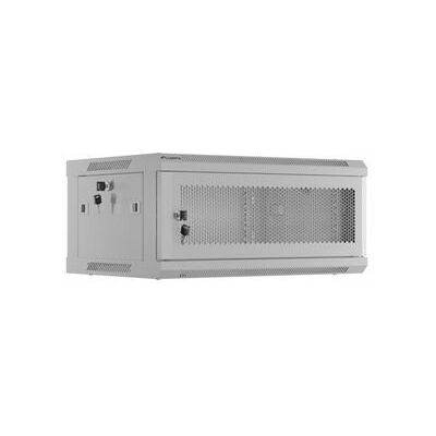Gabinete de pared Lanberg 19" 4U - Montaje en pared, Puerta perforada, Envasado plano Gabinete de pared Lanberg 19" 4U - Montaje en pared, Puerta perforada, Envasado plano