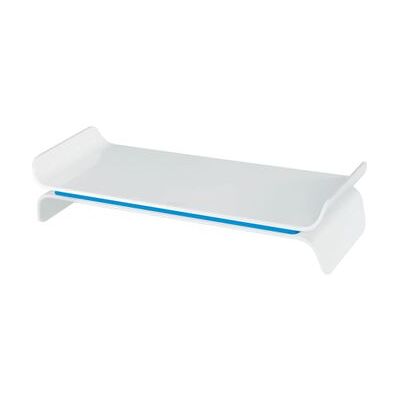 Leitz Soporte Ajustable Para Monitor Ergo Wow Azul Y Blanco Leitz Leitz Soporte Ajustable Para Monitor Ergo Wow Azul Y Blanco Leitz