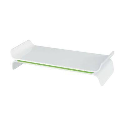 Soporte Ajustable Para Monitor Ergo Wow Verde Y Blanco Leitz Soporte Ajustable Para Monitor Ergo Wow Verde Y Blanco Leitz