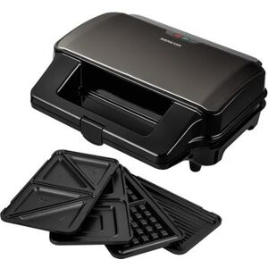 Tostadora Para Sándwich Sencor Ssm 9978bk De 900 Vatios, Color Negro Tostadora Para Sándwich Sencor Ssm 9978bk De 900 Vatios, Color Negro