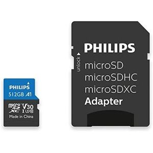 Philips Fm51mp65b/00 Memoria Flash 512 Gb Microsdhc Uhs-i Clase 10 Philips Fm51mp65b/00 Memoria Flash 512 Gb Microsdhc Uhs-i Clase 10