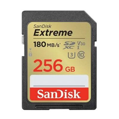 Sandisk Extreme Sdxc 256gb 180/130 Mb/s A2 Sandisk Extreme Sdxc 256gb 180/130 Mb/s A2