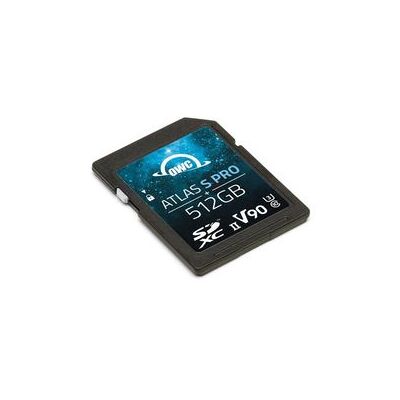 OWC - Atlas S Pro - SDXC UHS-II - 512GB - Tarjeta de memoria OWC - Atlas S Pro - SDXC UHS-II - 512GB - Tarjeta de memoria