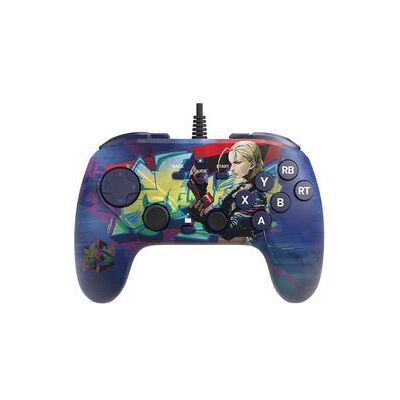 Hori - Fighting Commander Octa (edición Street Fighter 6 - Cammy) Para Pc Windows - Mando De Lucha Con Cable Apto Para Torneos - Licencia Oficial De Capcom Hori - Fighting Commander Octa (edición Street Fighter 6 - Cammy) Para Pc Windows - Mando De Lucha Con Cable Apto Para Torneos - Licencia Oficial De Capcom
