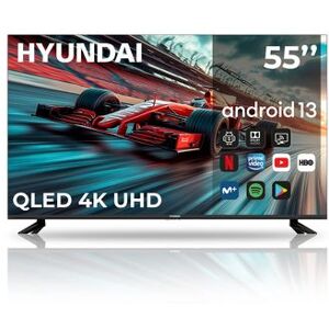 Tv Hyundai Htv5500qua Qled 55" (139,7cm.) Pulgadas 4k Ultra Hd (2160p) Smart Tv Con Android Wifi Frameless Acceso Directo A Apps En Mando Negro Tv Hyundai Htv5500qua Qled 55" (139,7cm.) Pulgadas 4k Ultra Hd (2160p) Smart Tv Con Android Wifi Frameless Acceso Directo A Apps En Mando Negro