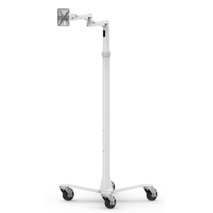 MACLOCKS COMPULOCKS Rise Freedom Extended - Carro Rodante Con Brazo Articulado Vesa - Blanco MACLOCKS COMPULOCKS Rise Freedom Extended - Carro Rodante Con Brazo Articulado Vesa - Blanco