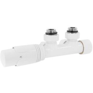 LUXEBATH Kit De Conexión Central Termostato 50mm Blanco Ecd Germany LUXEBATH Kit De Conexión Central Termostato 50mm Blanco Ecd Germany