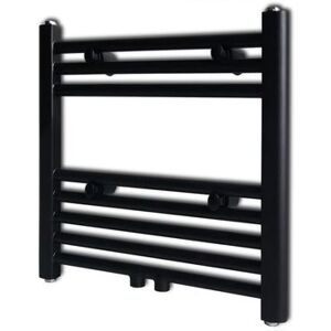 Radiador Toallero De Baño Recto Negro 480x480 Mm Vidaxl Radiador Toallero De Baño Recto Negro 480x480 Mm Vidaxl