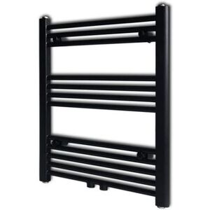 Radiador Toallero De Baño Recto Negro 600 X 764 Mm Vidaxl Radiador Toallero De Baño Recto Negro 600 X 764 Mm Vidaxl
