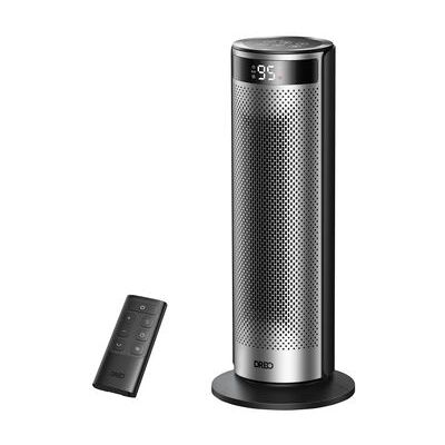 Dreo calefactor cerámico portátil Solaris SH628, 2000W, plata y negro Dreo calefactor cerámico portátil Solaris SH628, 2000W, plata y negro