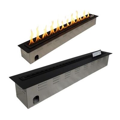 KAMINKLAUS Quemador Automático De Bioetanol Nexo 1800 – 180 Cm – Negro Mate KAMINKLAUS Quemador Automático De Bioetanol Nexo 1800 – 180 Cm – Negro Mate