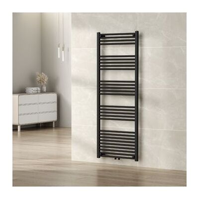neu.haus Voss 755 W 28 tubos de acero radiador mural - Negro neu.haus Voss 755 W 28 tubos de acero radiador mural - Negro