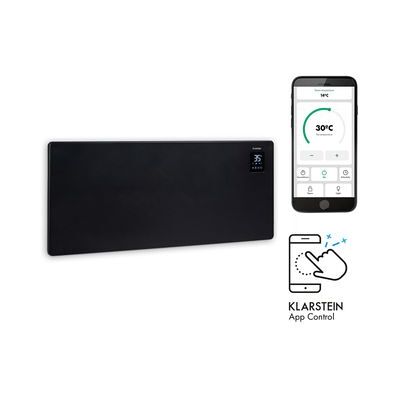 Calefactor Convector Klarstein Bansin Smart 2500 Negro Calefactor Convector Klarstein Bansin Smart 2500 Negro