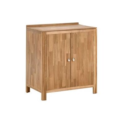 BELIANI Armario De Cocina Exterior De Madera De Acacia 2 Estantes Y Encimera De Madera Maciza 50 X 80 X 90 Cm Marrón Venosa BELIANI Armario De Cocina Exterior De Madera De Acacia 2 Estantes Y Encimera De Madera Maciza 50 X 80 X 90 Cm Marrón Venosa