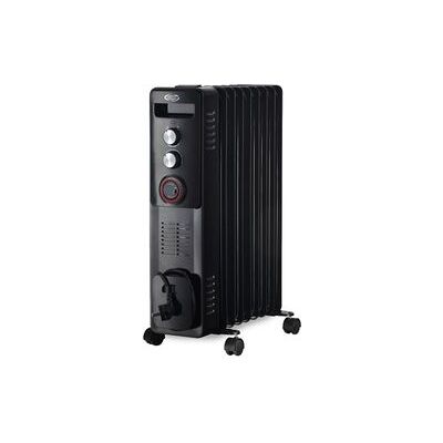 Argoclima Warm Black Tt 9 Interior Blanco 2400 W Radiador De Aceite Eléctrico Argoclima Warm Black Tt 9 Interior Blanco 2400 W Radiador De Aceite Eléctrico