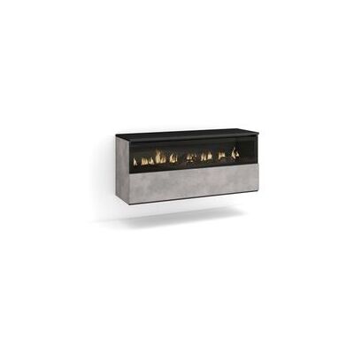 Skraut Home Chimenea eléctrica LED - Cemento Moderno Skraut Home Chimenea eléctrica LED - Cemento Moderno