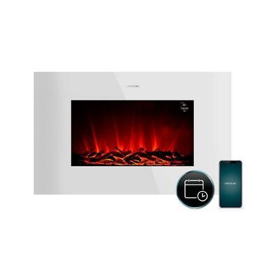 Cecotec Chimenea Eléctrica Decorativa 35î Con Mando Y Wifi Readywarm 3590 Flames Connected White. Máxima Potencia 2000w Cecotec Chimenea Eléctrica Decorativa 35î Con Mando Y Wifi Readywarm 3590 Flames Connected White. Máxima Potencia 2000w