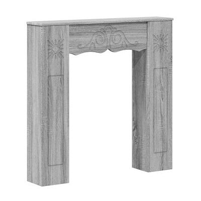 Marco De Chimenea Sonoma Gris 102 X 20 X 102 Cm Vidaxl Marco De Chimenea Sonoma Gris 102 X 20 X 102 Cm Vidaxl