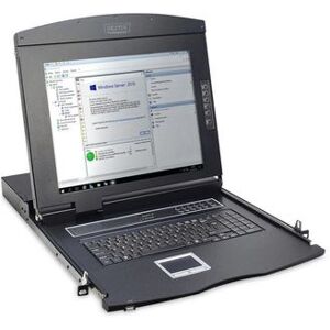 ASSMANN Digitus Modulare Konsole 17" Tft, 8-port Kvm & Touch,us ASSMANN Digitus Modulare Konsole 17" Tft, 8-port Kvm & Touch,us