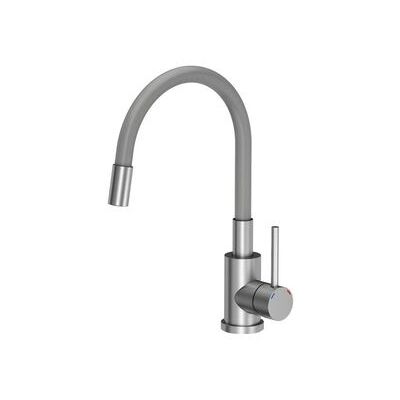 Mezclador de cocina stretch gris Steinsteel Maggie de Quadron - Grifo de cocina Mezclador de cocina stretch gris Steinsteel Maggie de Quadron - Grifo de cocina
