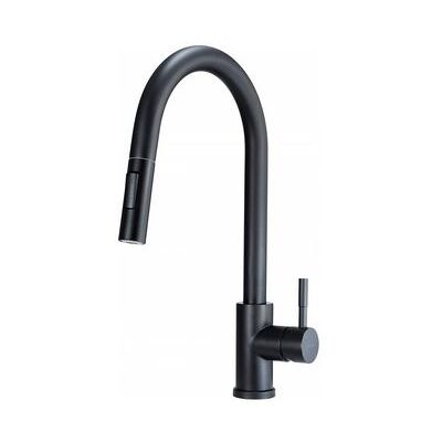 Mezclador de cocina negro Lima - Ducha extraíble, 2 flujos Mezclador de cocina negro Lima - Ducha extraíble, 2 flujos