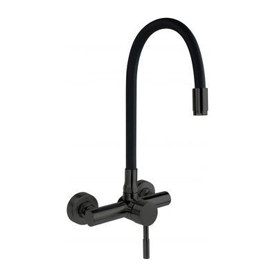Deante Grifo de cocina de pared - Boquilla doblada Deante Grifo de cocina de pared - Boquilla doblada