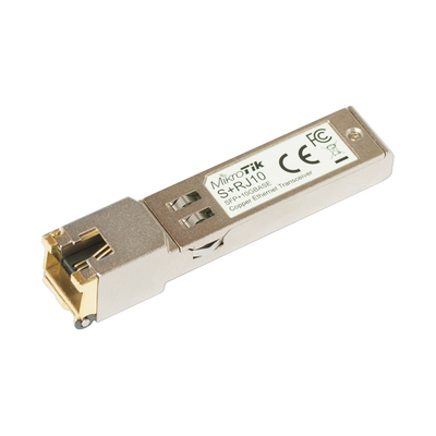 Módulo Sfp+ Mikrotik S+rj10, 10gb/s, Rj45 Módulo Sfp+ Mikrotik S+rj10, 10gb/s, Rj45