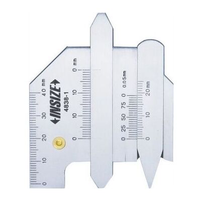 Medidor De Soldadura Insize Spa-40 Para Ms1 Ms2 Inspección De Soldaduras 0-40mm Acero Inoxidable Medidor De Soldadura Insize Spa-40 Para Ms1 Ms2 Inspección De Soldaduras 0-40mm Acero Inoxidable