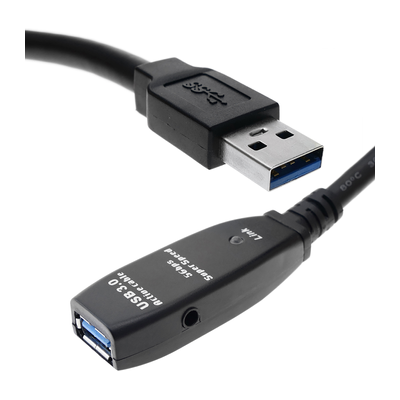 Bematik - Cable Prolongador Usb 3.0 Extensión Am A Ah Con Alimentación De 15m Ua03300 Bematik - Cable Prolongador Usb 3.0 Extensión Am A Ah Con Alimentación De 15m Ua03300